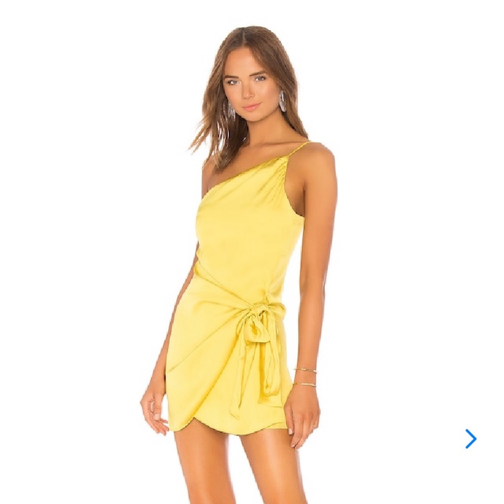 Lovers + Friends satin mini dress